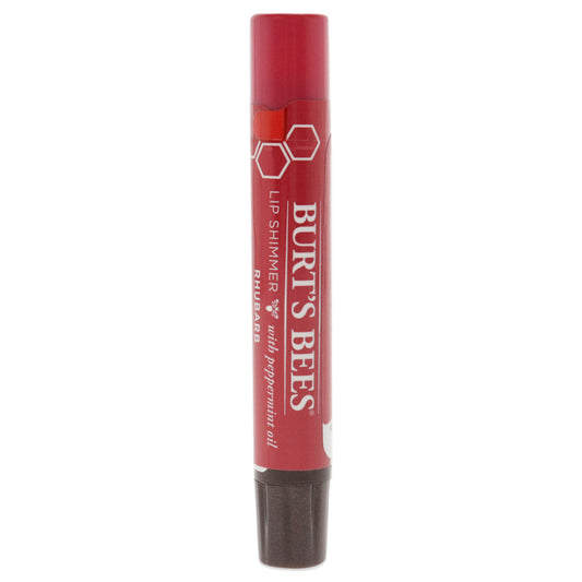 Burts Bees Lip Shimmer - Rhubarb 0.09 oz Lip Balm