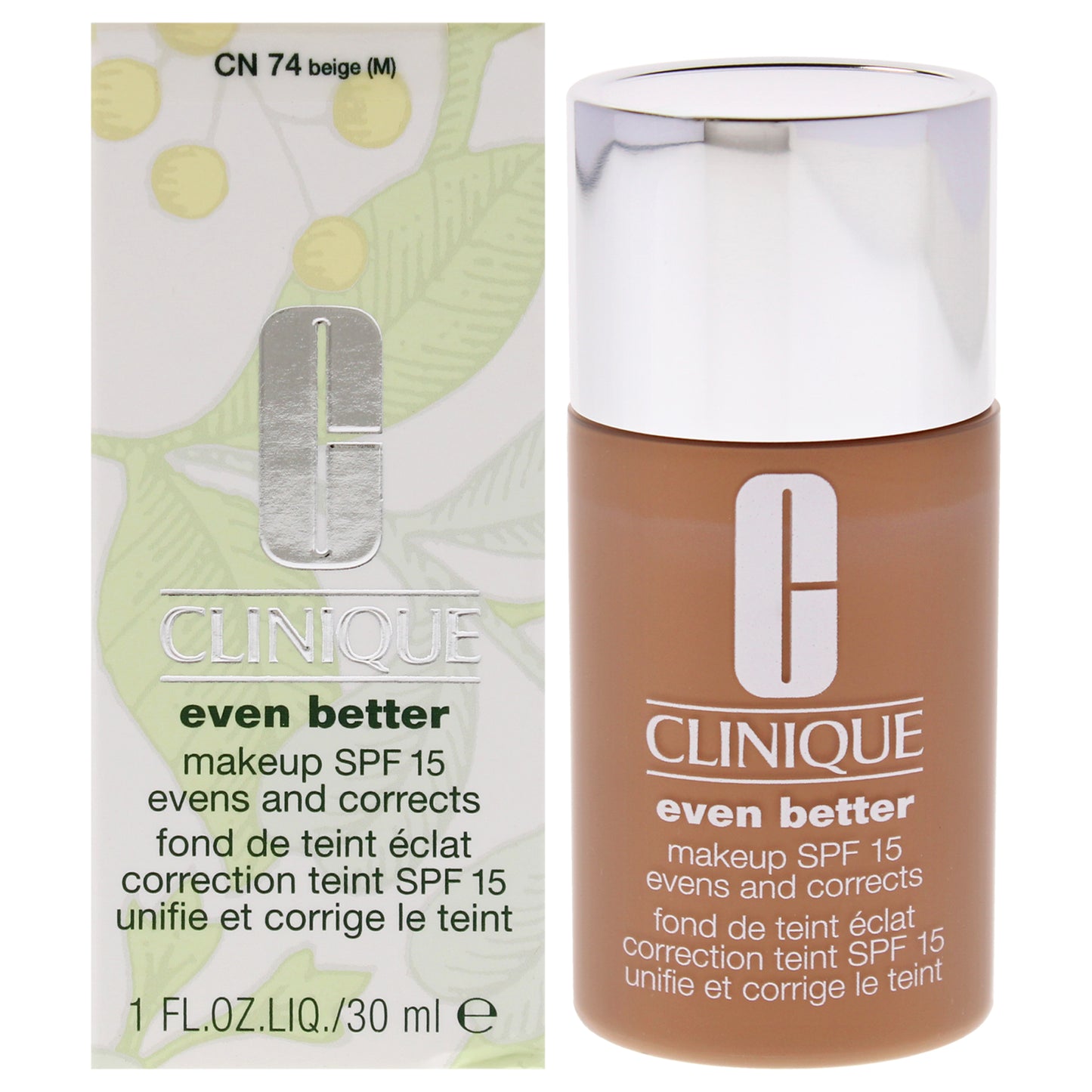Even Better Makeup SPF 15 - CN 74 Beige (M) by Clinique for Women - 1 oz Foundation
