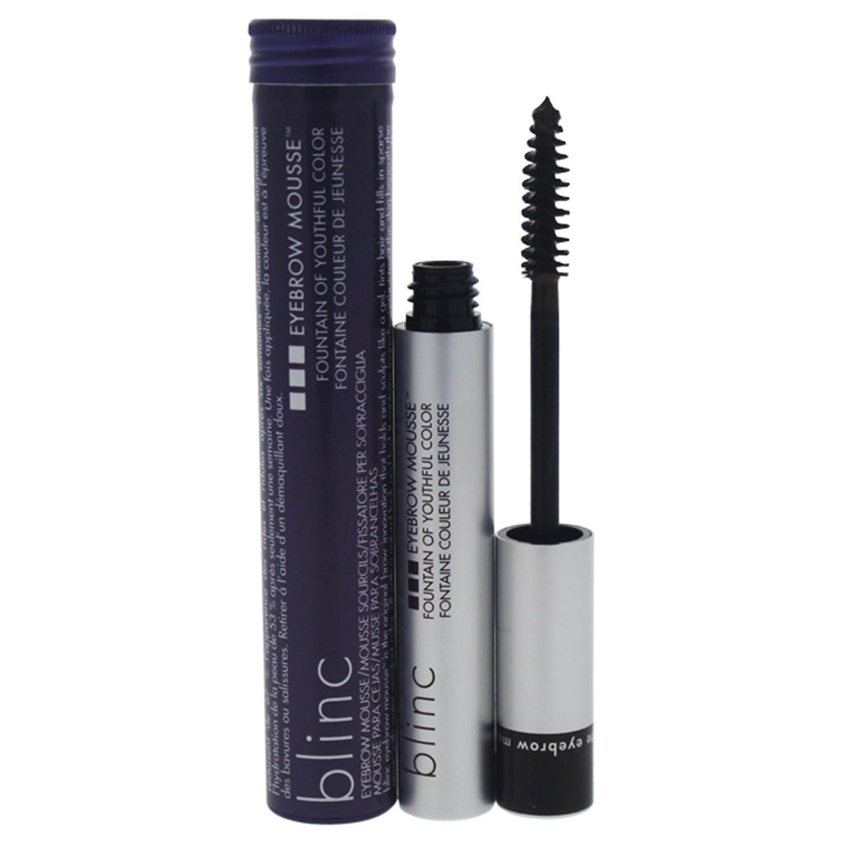 Eyebrow Mousse - Dark Brunette by Blinc for Women - 0.16 oz Eyebrow Mousse