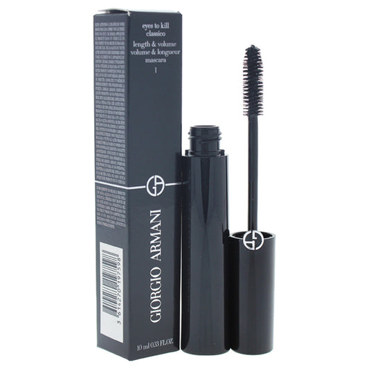 Eyes To Kill Classico Mascara - # 1 Black by Giorgio Armani for Women - 0.33 oz Mascara
