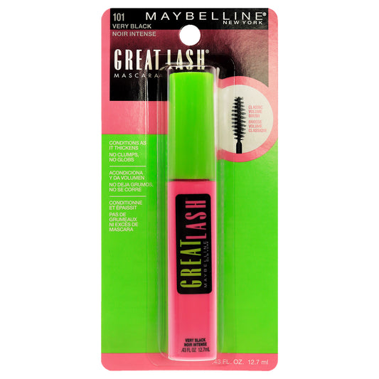 Great Lash Mascara - 101 Very Black 0.43 oz Mascara