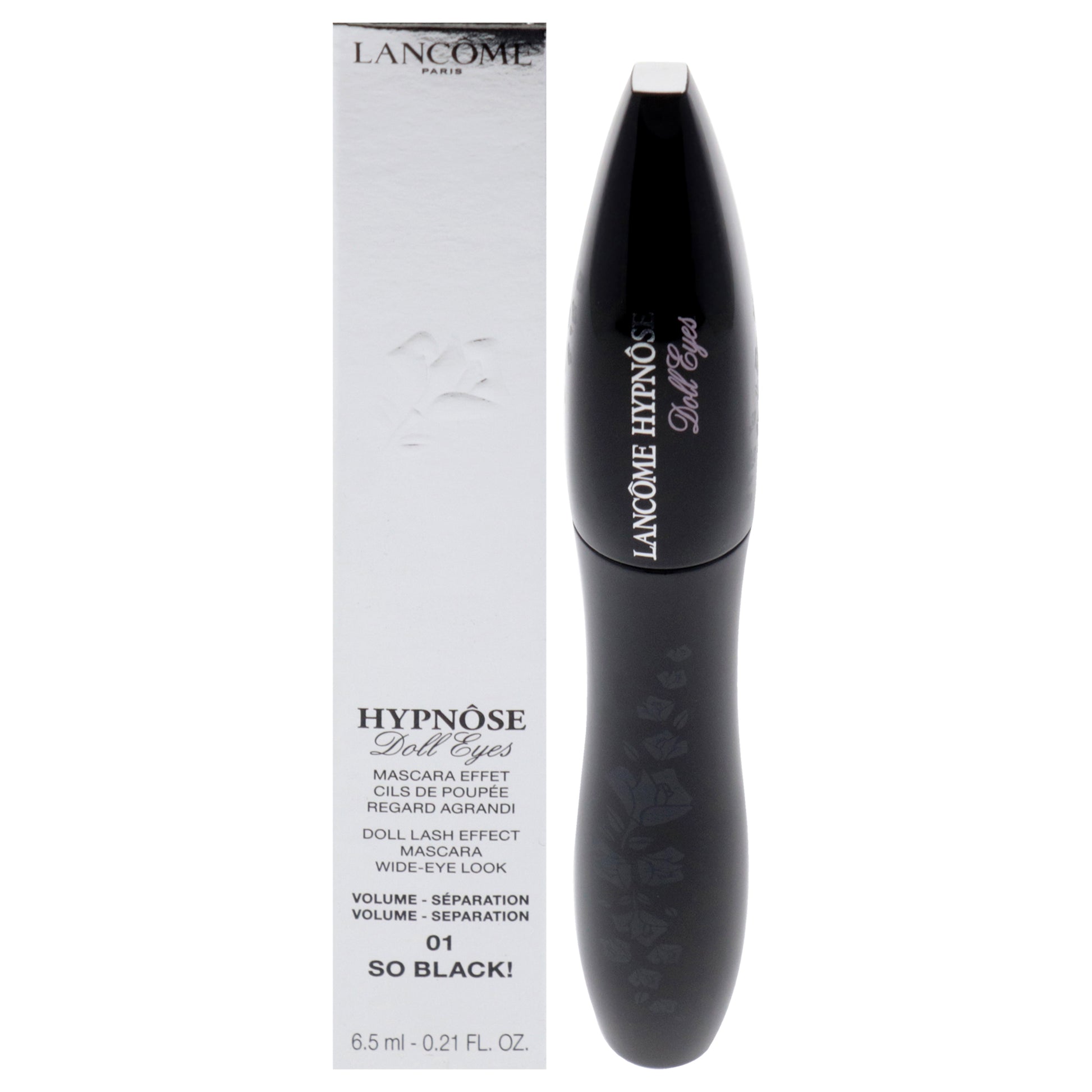 Hypnose Doll Eyes Lash Effect Mascara - 01 So Black by Lancome for Women - 0.21 oz Mascara