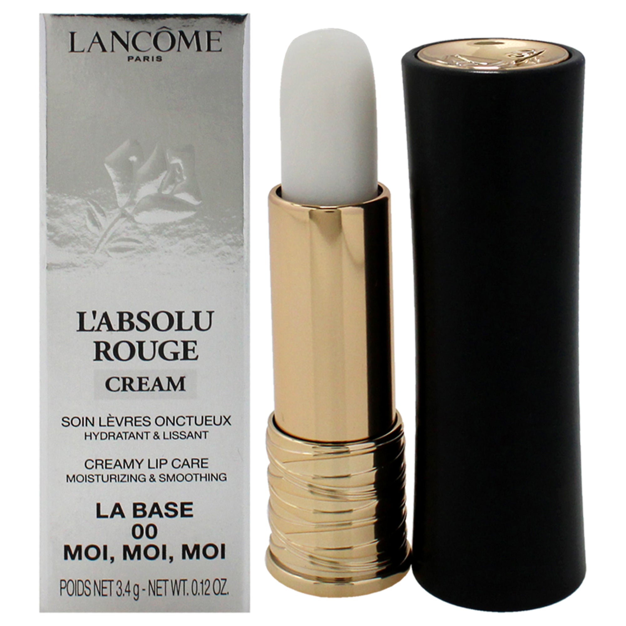 LAbsolu Rouge Cream Lipstick - 00 Moi Moi Moi by Lancome for Women - 0.12 oz Lipstick
