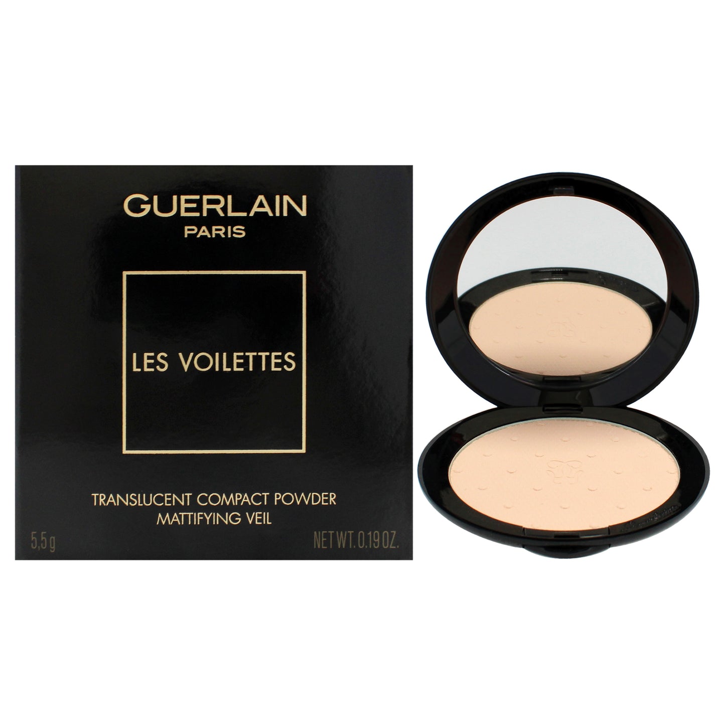 Les Voilettes Translucent Compact Powder - 3 Medium 0.19 oz Powder