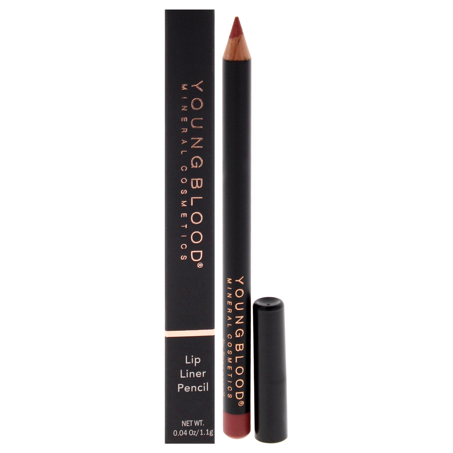 Lip Liner Pencil - Rose by Youngblood for Women - 0.04 oz Lip Liner