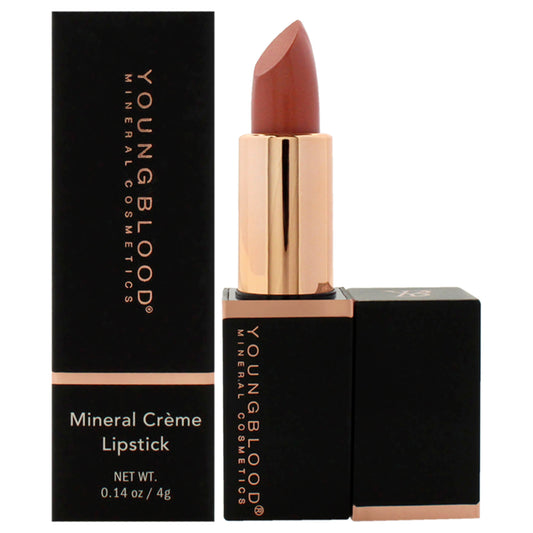 Mineral Creme Lipstick - Barely Nude by Youngblood for Women - 0.14 oz Lipstick