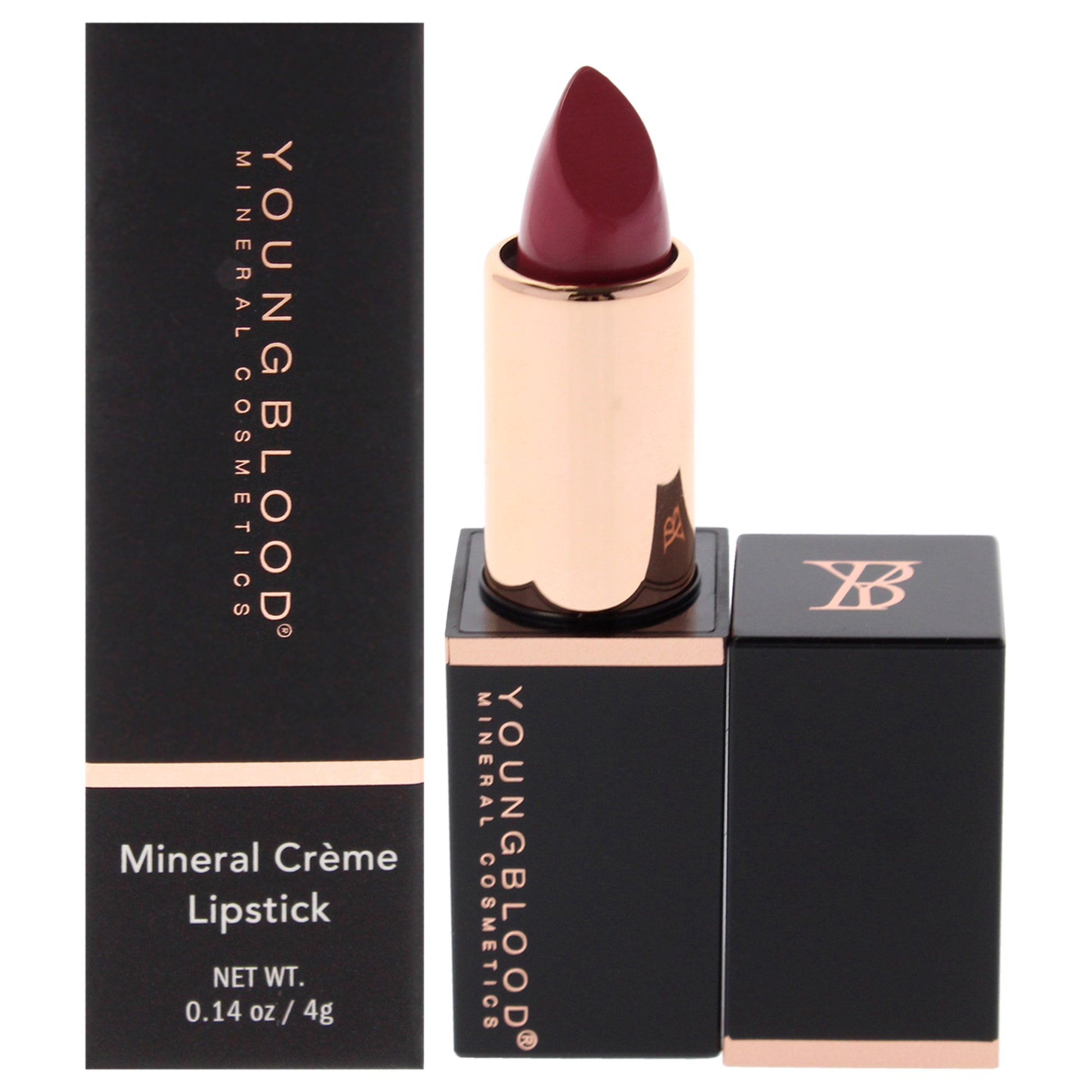 Mineral Creme Lipstick - Envy by Youngblood for Women - 0.14 oz Lipstick