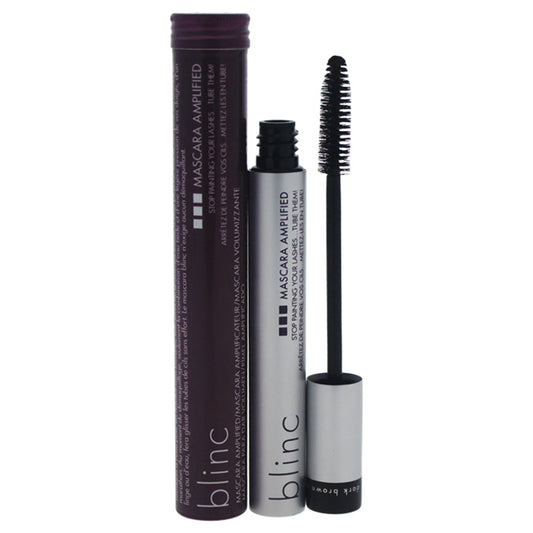 Amplified Tubing Mascara -  Dark Brown by Blinc for Women - 0.30 oz Mascara