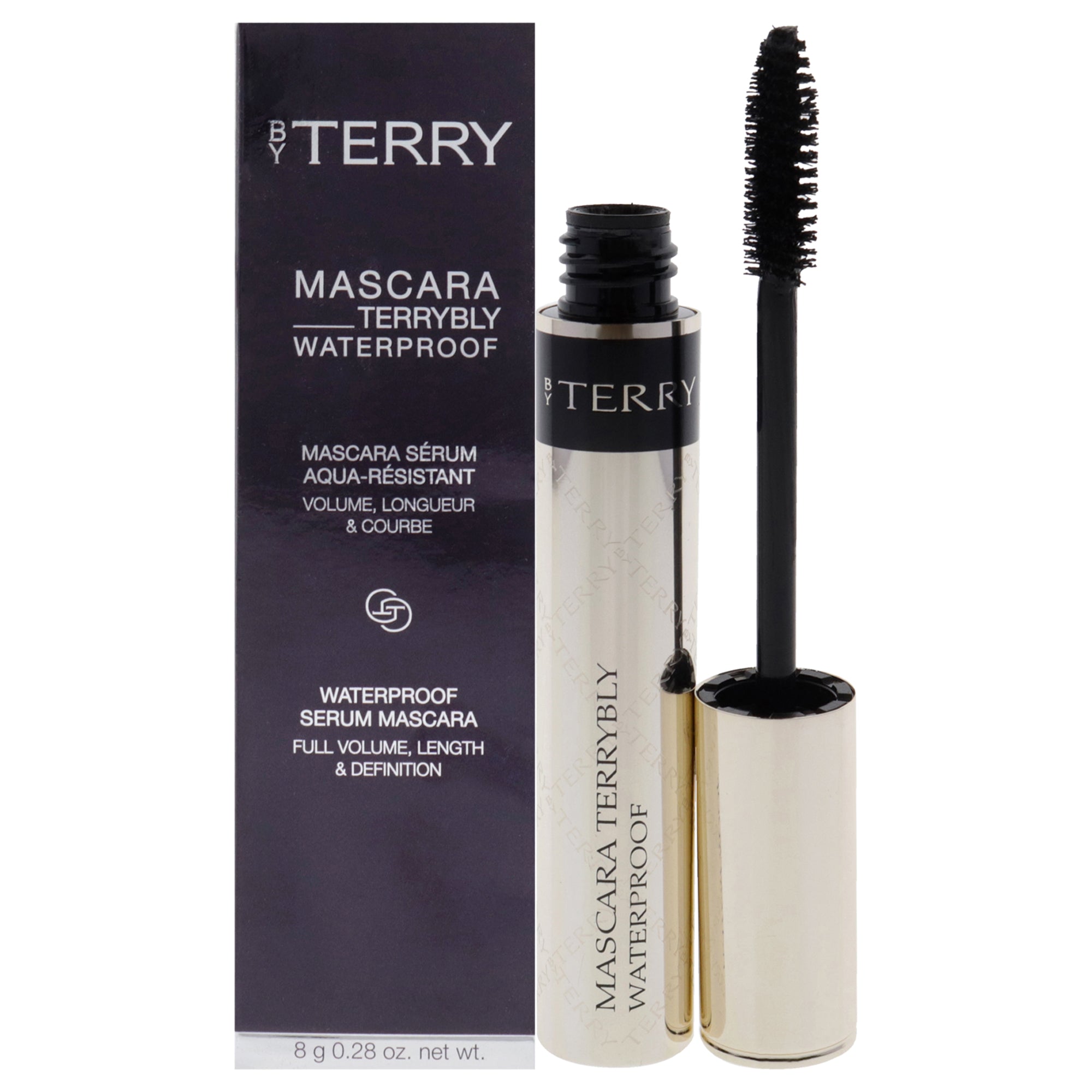Mascara Terrybly Waterproof - 1 Black by By Terry for Women - 0.28 oz Mascara