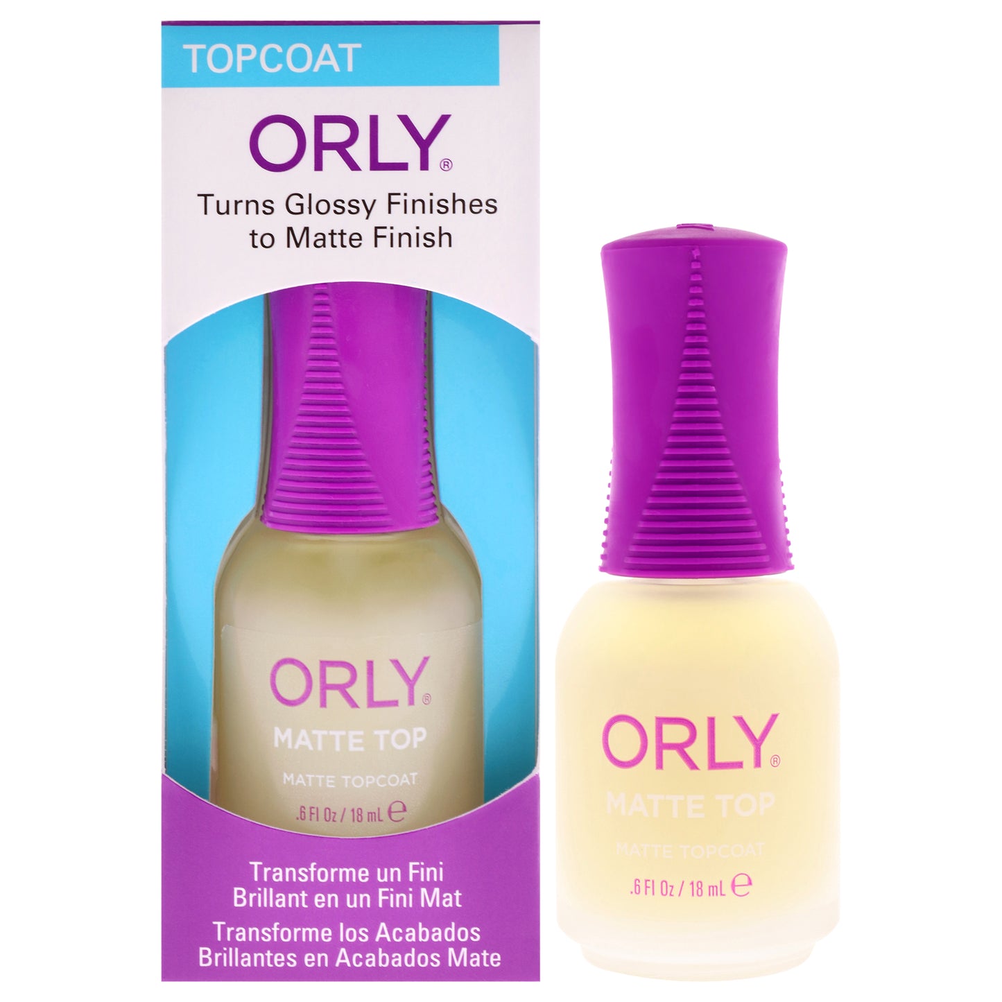 Matte Top Coat 0.6 oz Nail Polish