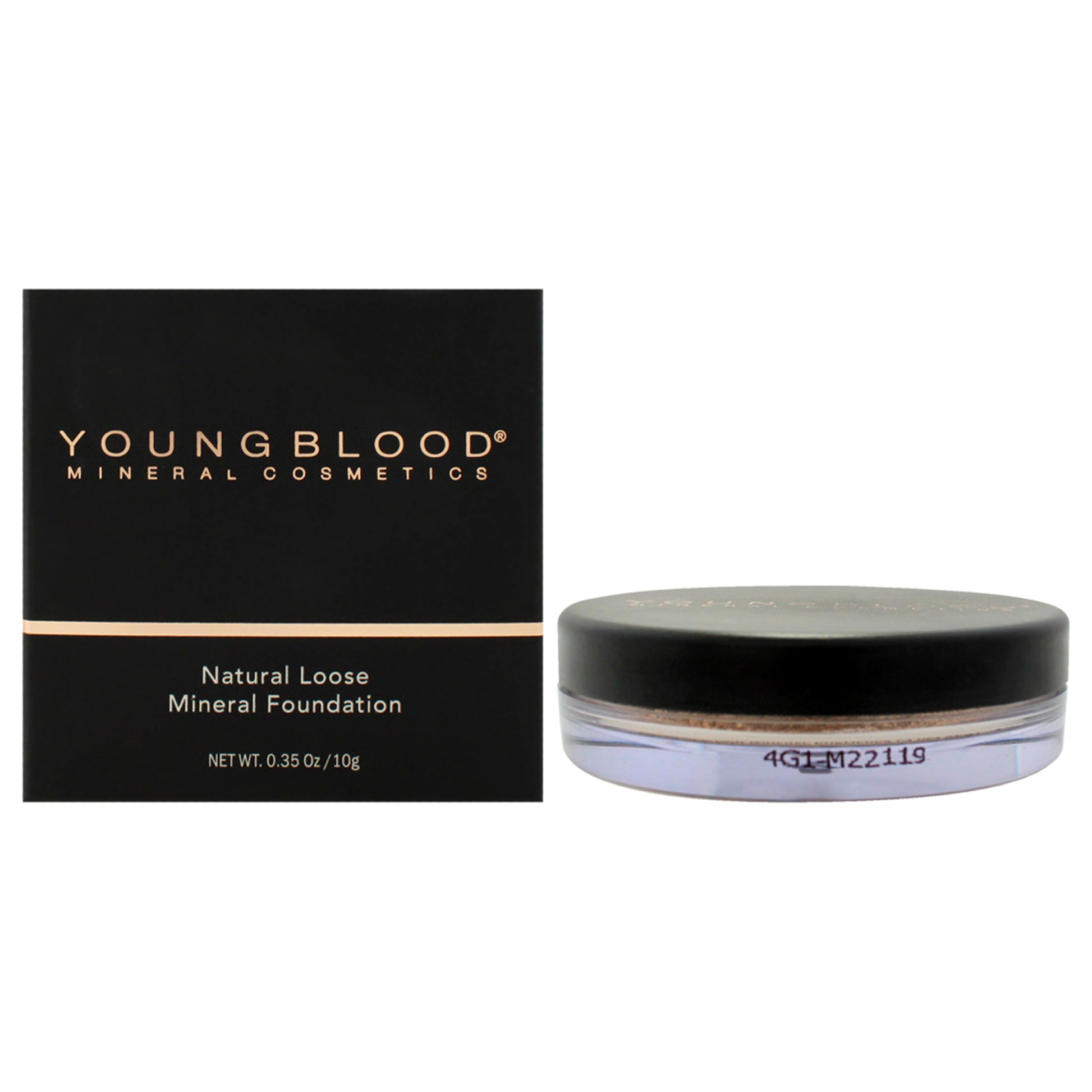 Natural Loose Mineral Foundation - Cool Beige by Youngblood for Women - 0.35 oz Foundation
