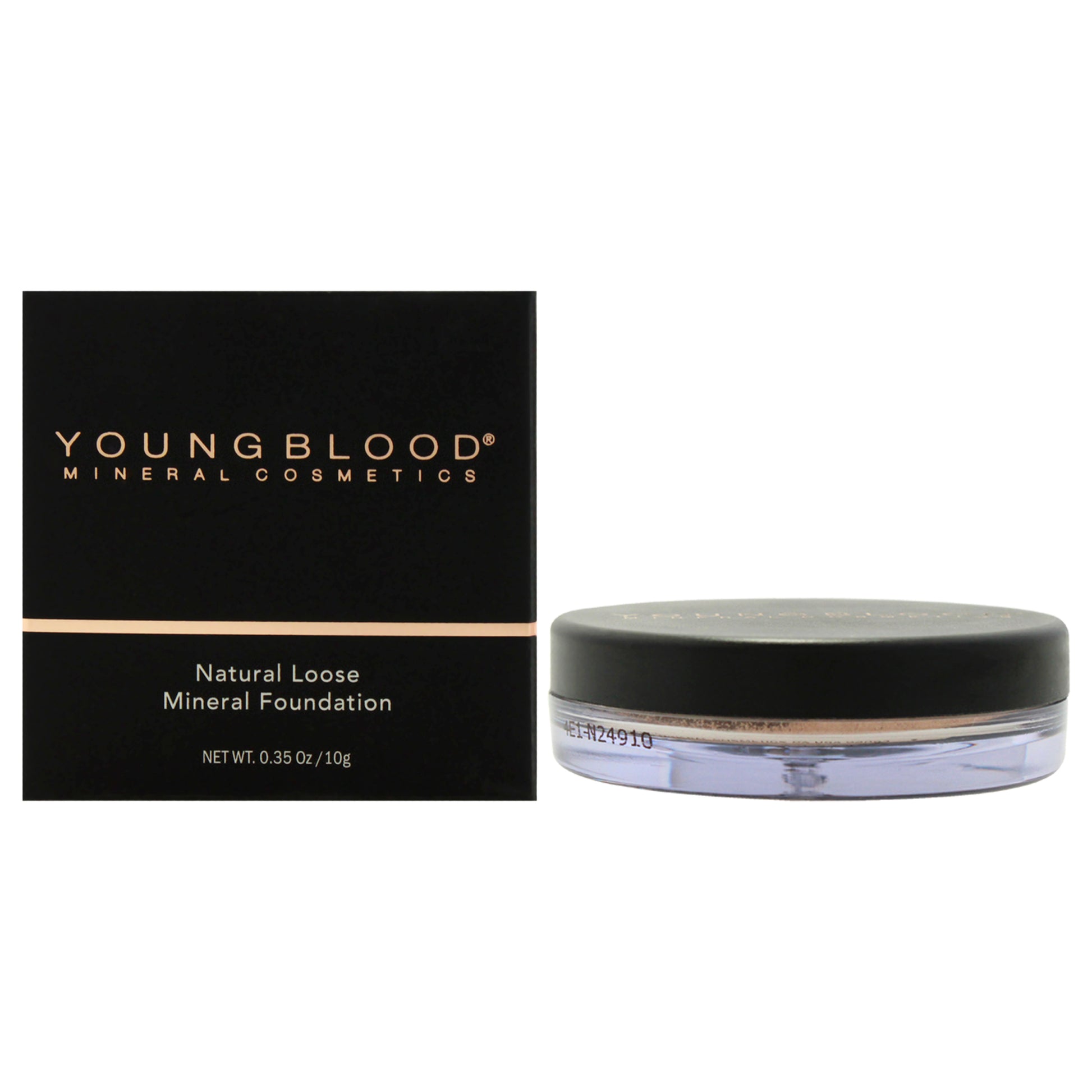Natural Loose Mineral Foundation - Honey by Youngblood for Women - 0.35 oz Foundation