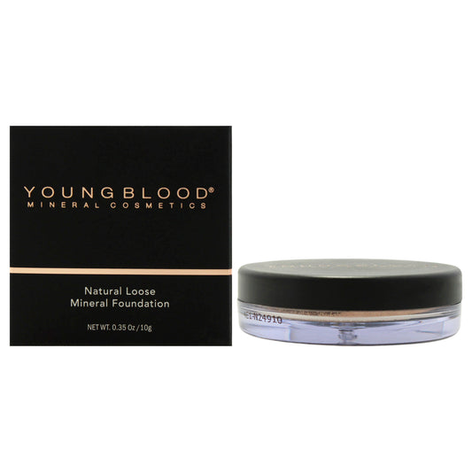 Natural Loose Mineral Foundation - Honey by Youngblood for Women - 0.35 oz Foundation