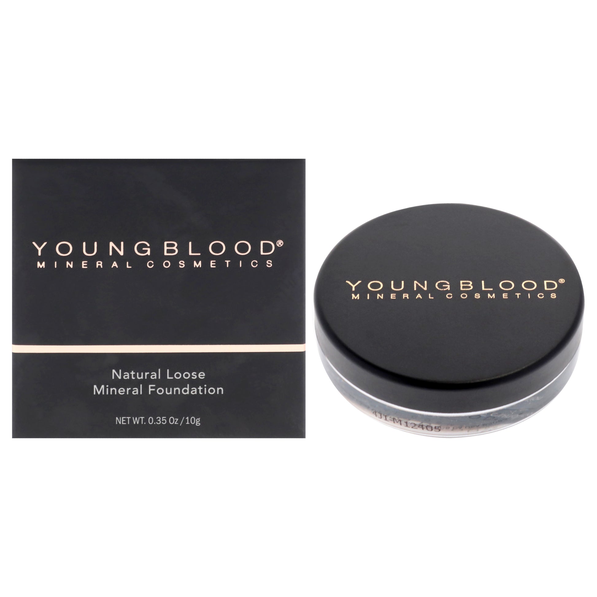Natural Loose Mineral Foundation - Rose Beige by Youngblood for Women - 0.35 oz Foundation