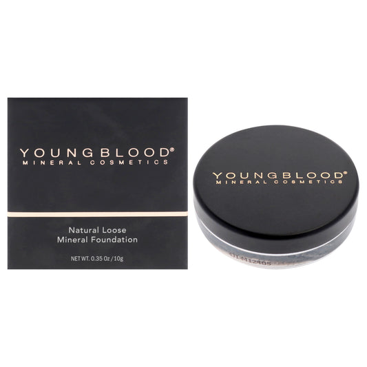 Natural Loose Mineral Foundation - Rose Beige by Youngblood for Women - 0.35 oz Foundation