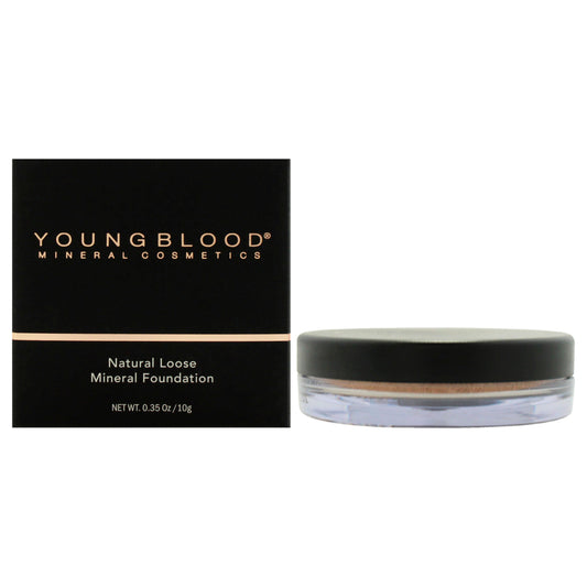 Natural Loose Mineral Foundation - Toffee by Youngblood for Women - 0.35 oz Foundation