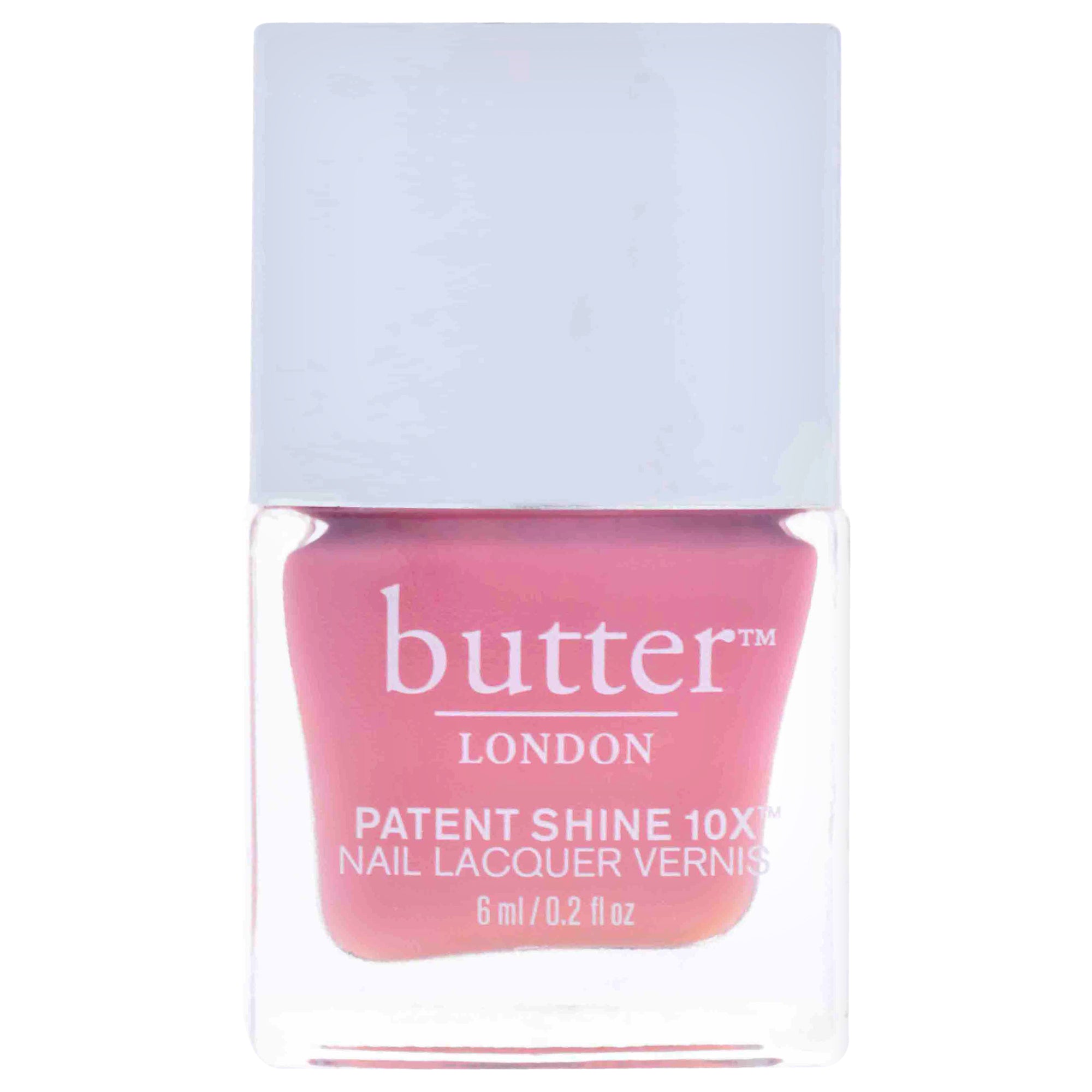 Patent Shine 10X Nail Lacquer - Comming Up Roses by Butter London for Women - 0.2 oz Nail Polish