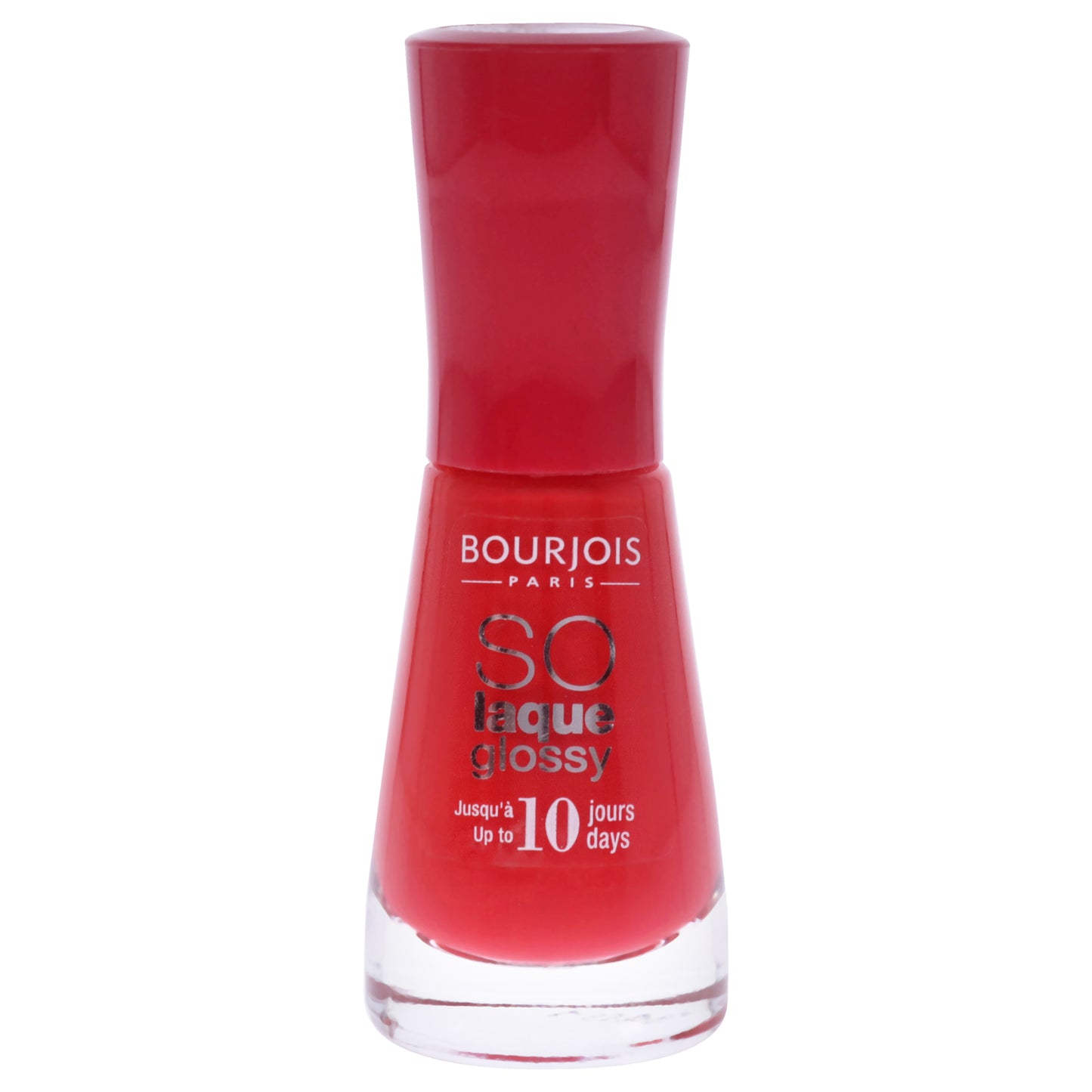 So Laque Glossy -02 Prepphibiscus by Bourjois for Women - 0.3 oz Nail Polish