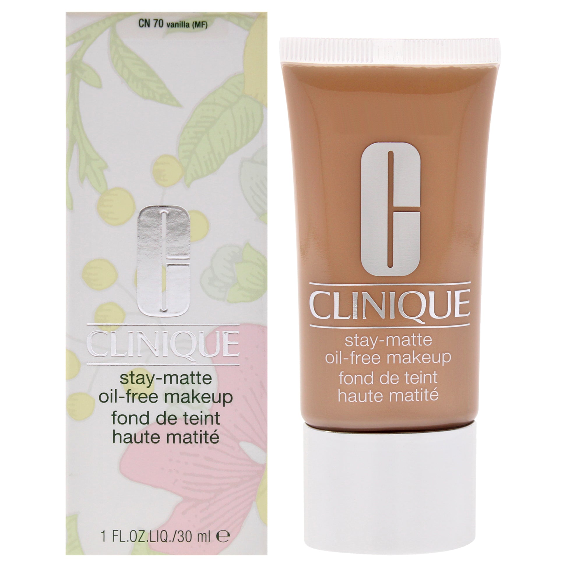 Stay-Matte Oil-Free Makeup - 70 Vanilla by Clinique for Women - 1 oz Makeup