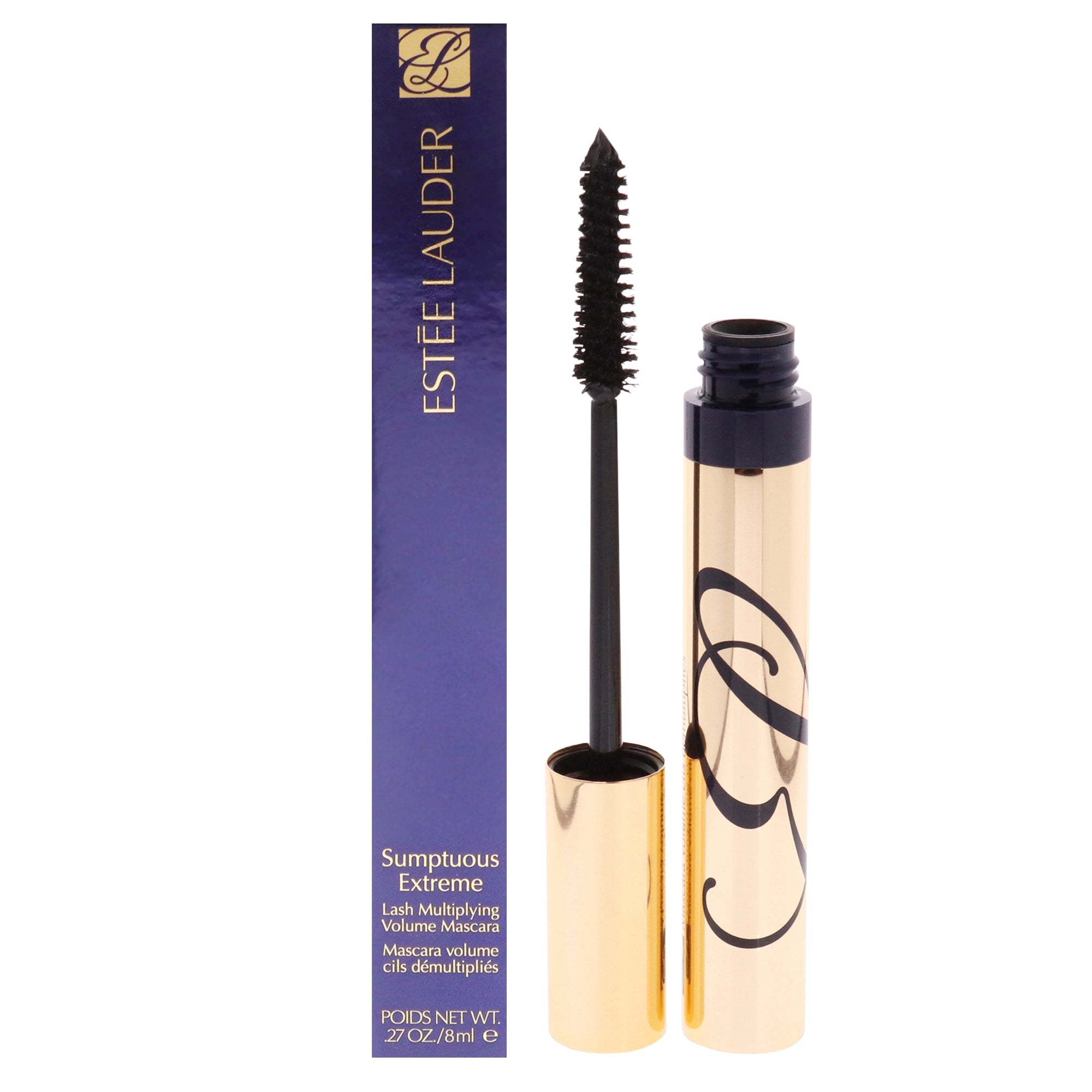 Sumptuous Extreme Lash Multiplying Volume Mascara - 01 Extreme Black by Estee Lauder for Women - 0.27 oz Mascara
