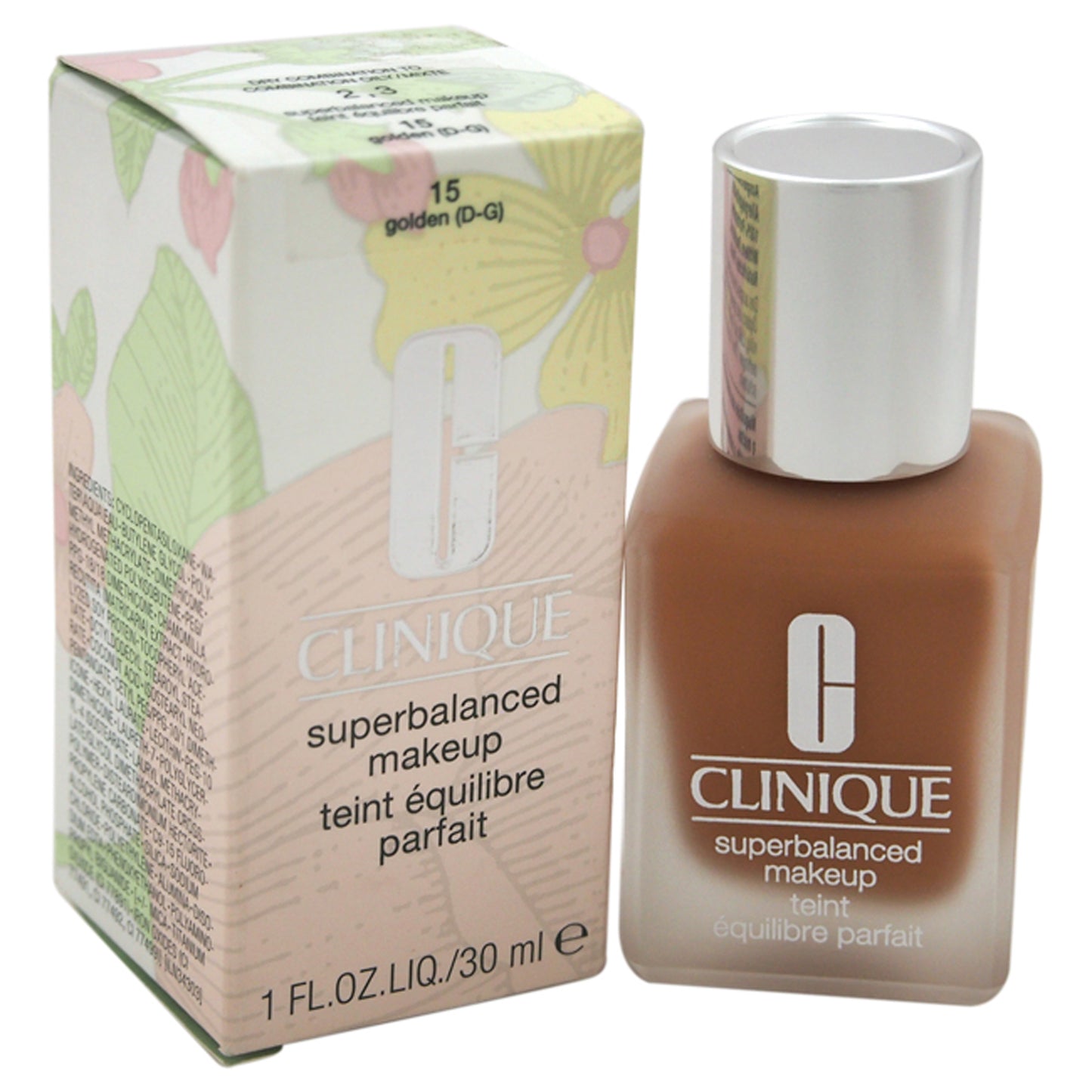 Superbalanced Makeup - 15 Golden (D-G) - Dry Combination To Combination Oily by Clinique for Women - 1 oz Foundation