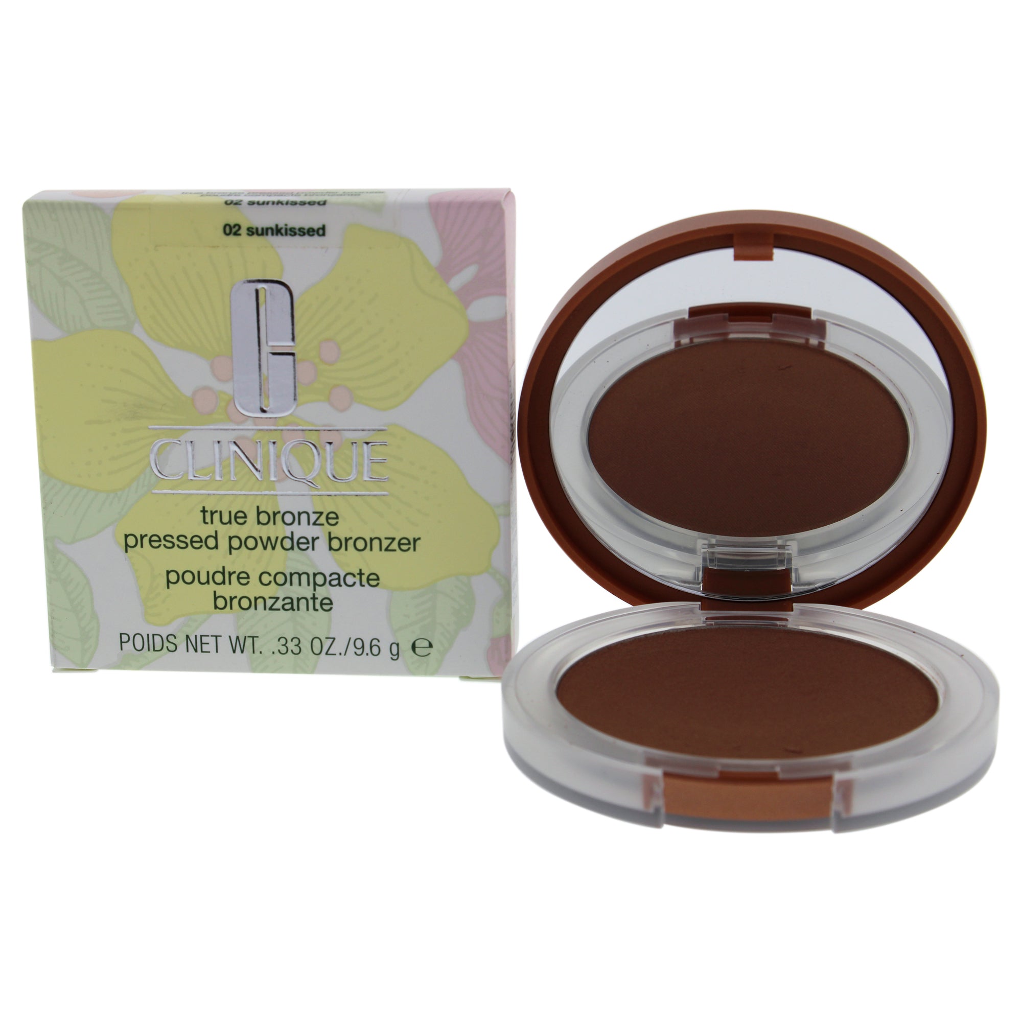 True Bronze Pressed Powder Bronzer - 02 Sunkissed by Clinique for Women - 0.33 oz Powder