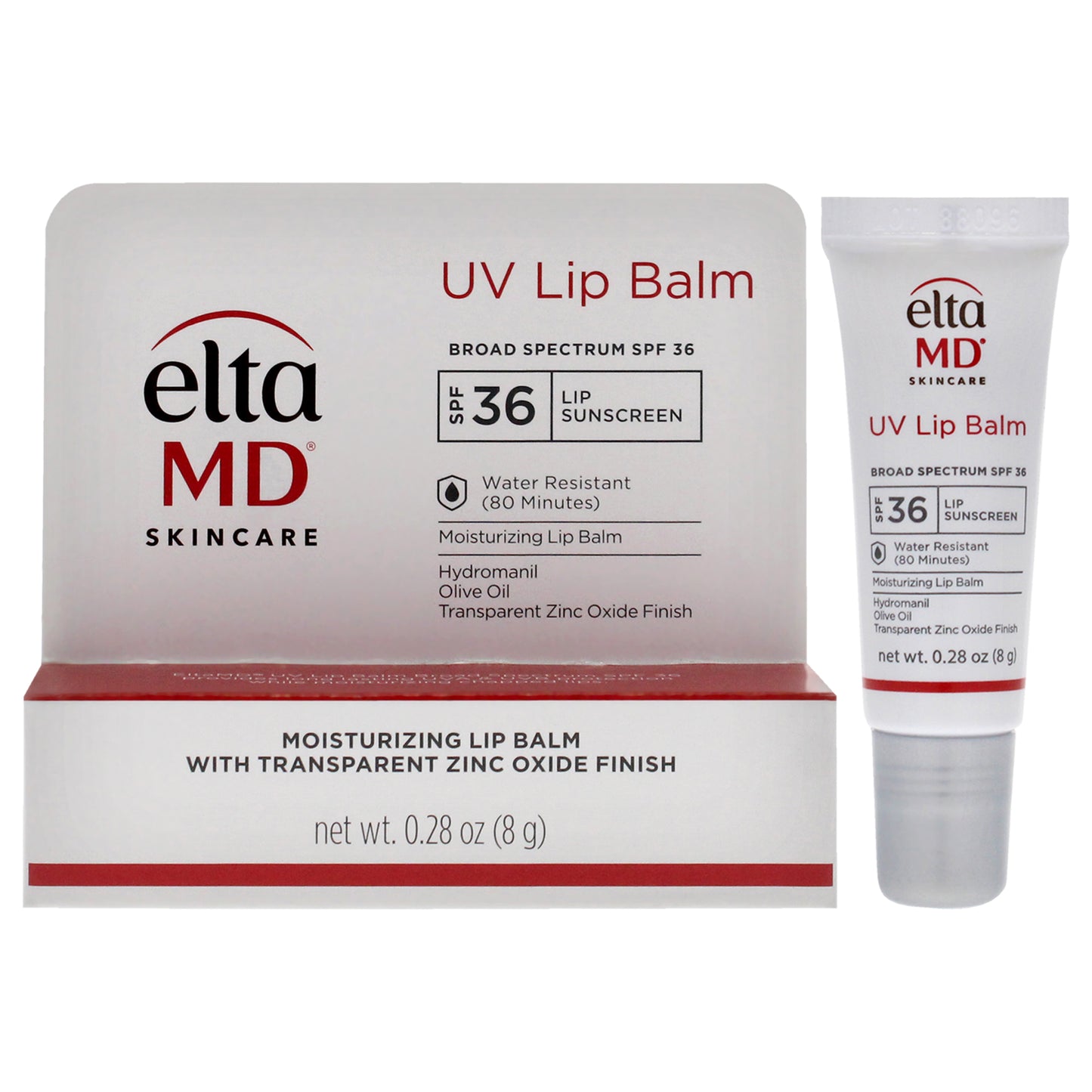 UV Lip Balm Suscreen SPF 36 by EltaMD for Women - 0.28 oz Lip Balm
