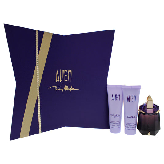Alien 3 Pc Gift Set 1.oz EDP Spray (Refillable)