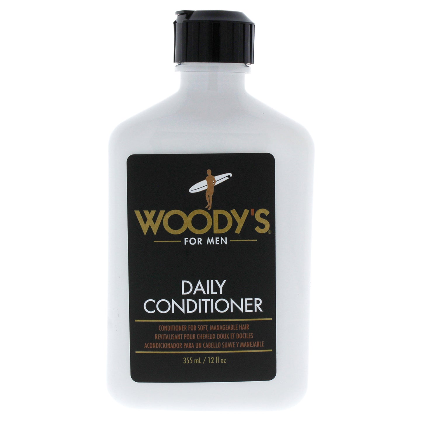 Daily Conditioner by Woodys for Men - 12 oz Conditioner