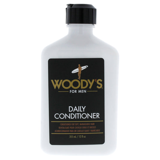 Daily Conditioner by Woodys for Men - 12 oz Conditioner