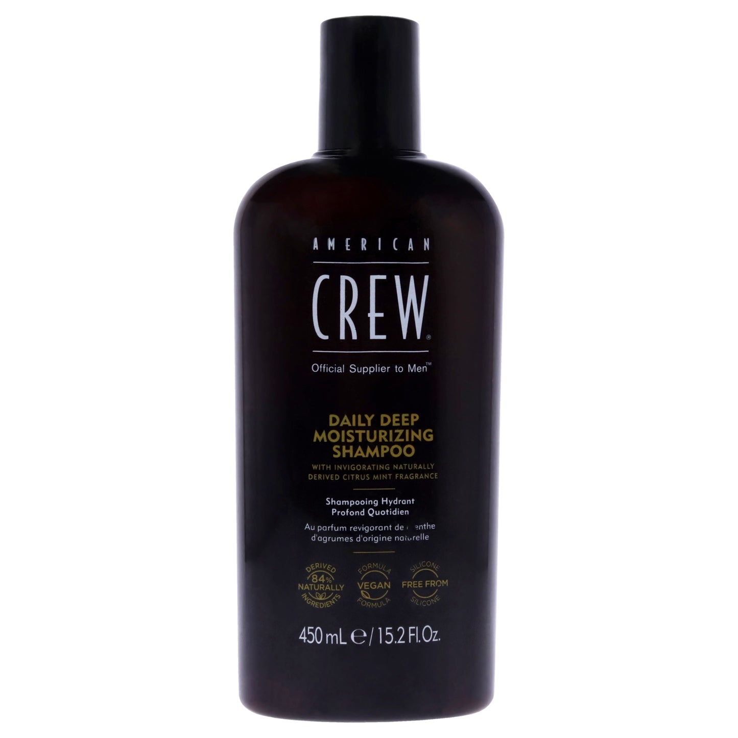 Daily Deep Moisturizing Shampoo by American Crew for Men - 15.2 oz Shampoo