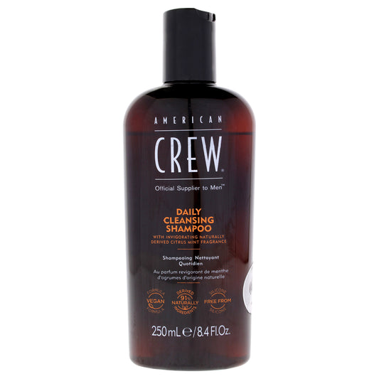 Daily Cleansing Shampoo by American Crew for Men - 8.4 oz Shampoo