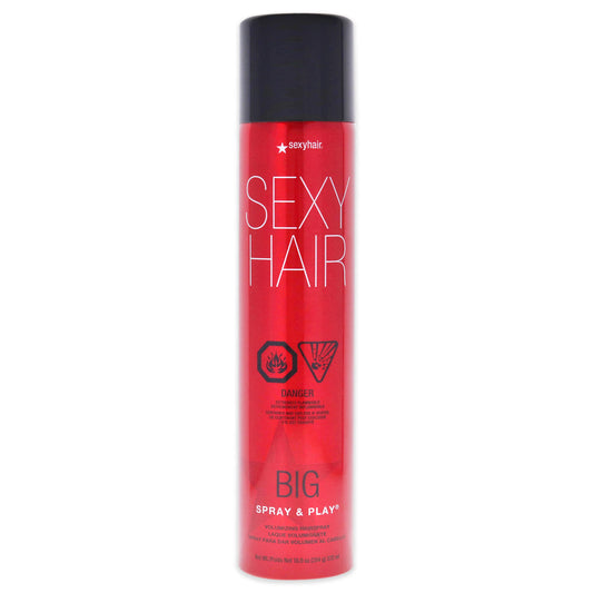 Big Sexy Hair Spray and Play by Sexy Hair for Unisex - 10 oz Hair Spray