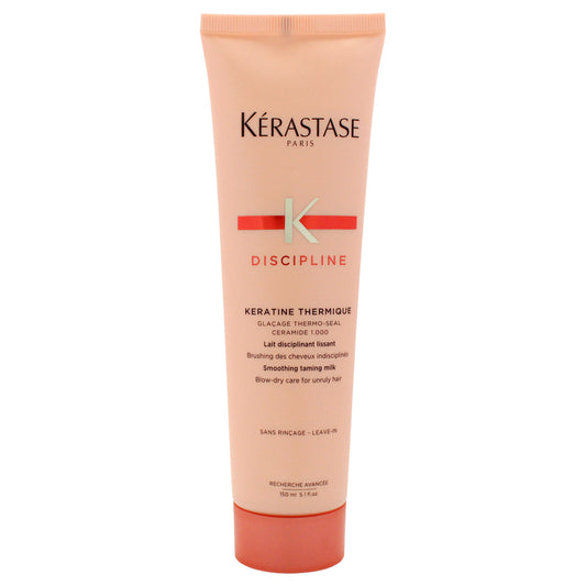 Discipline Keratine Thermique Smoothing Taming Milk Anti-Frizz by Kerastase for Unisex - 5.1 oz Treatment