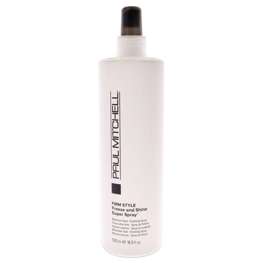 Freeze Shine Super Spray by Paul Mitchell for Unisex - 16.9 oz Hair Spray