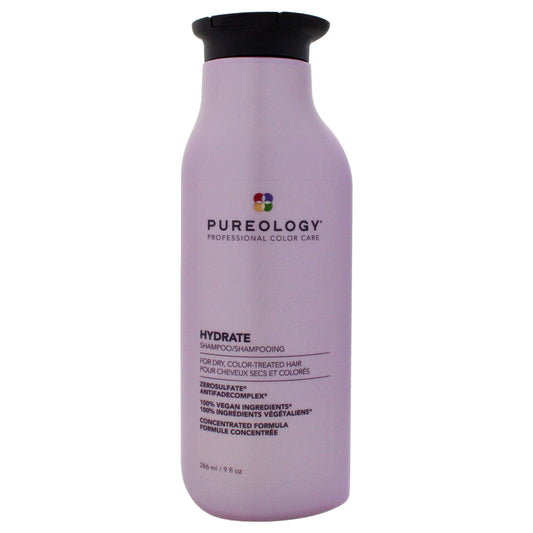 Hydrate Shampoo by Pureology for Unisex - 9 oz Shampoo