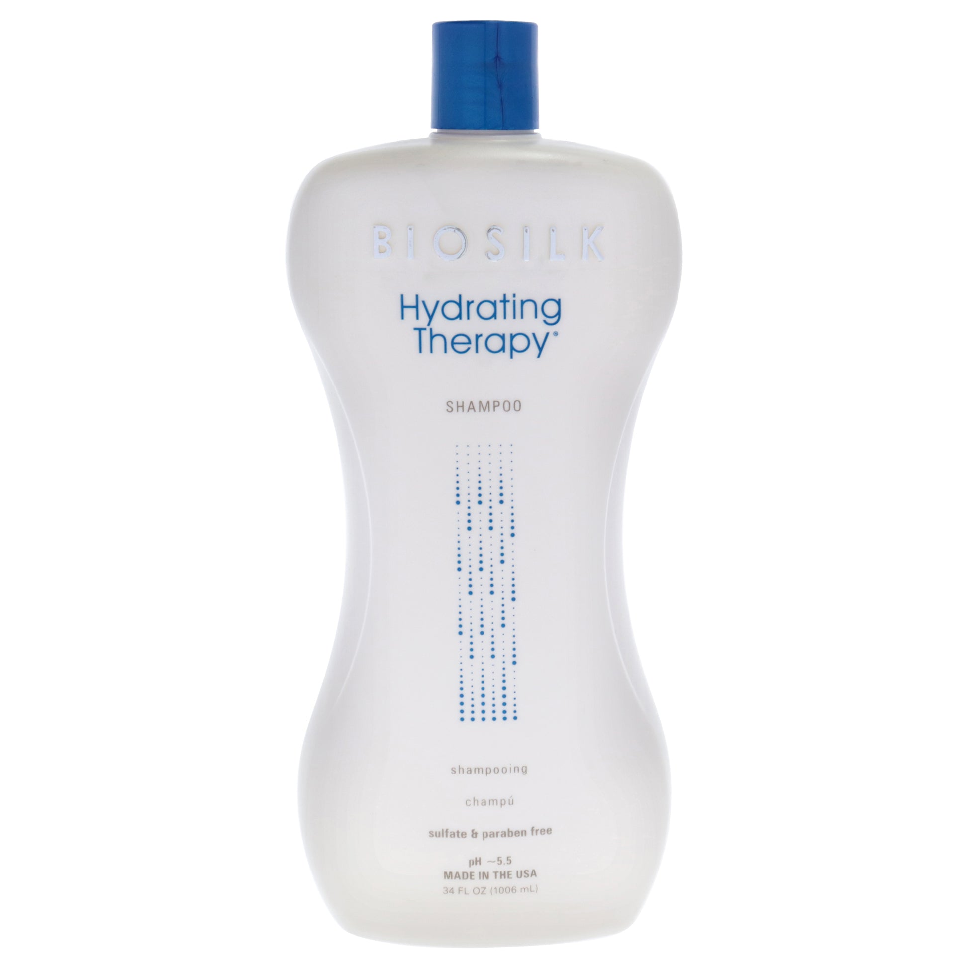 Hydrating Therapy Shampoo by Biosilk for Unisex - 34 oz Shampoo