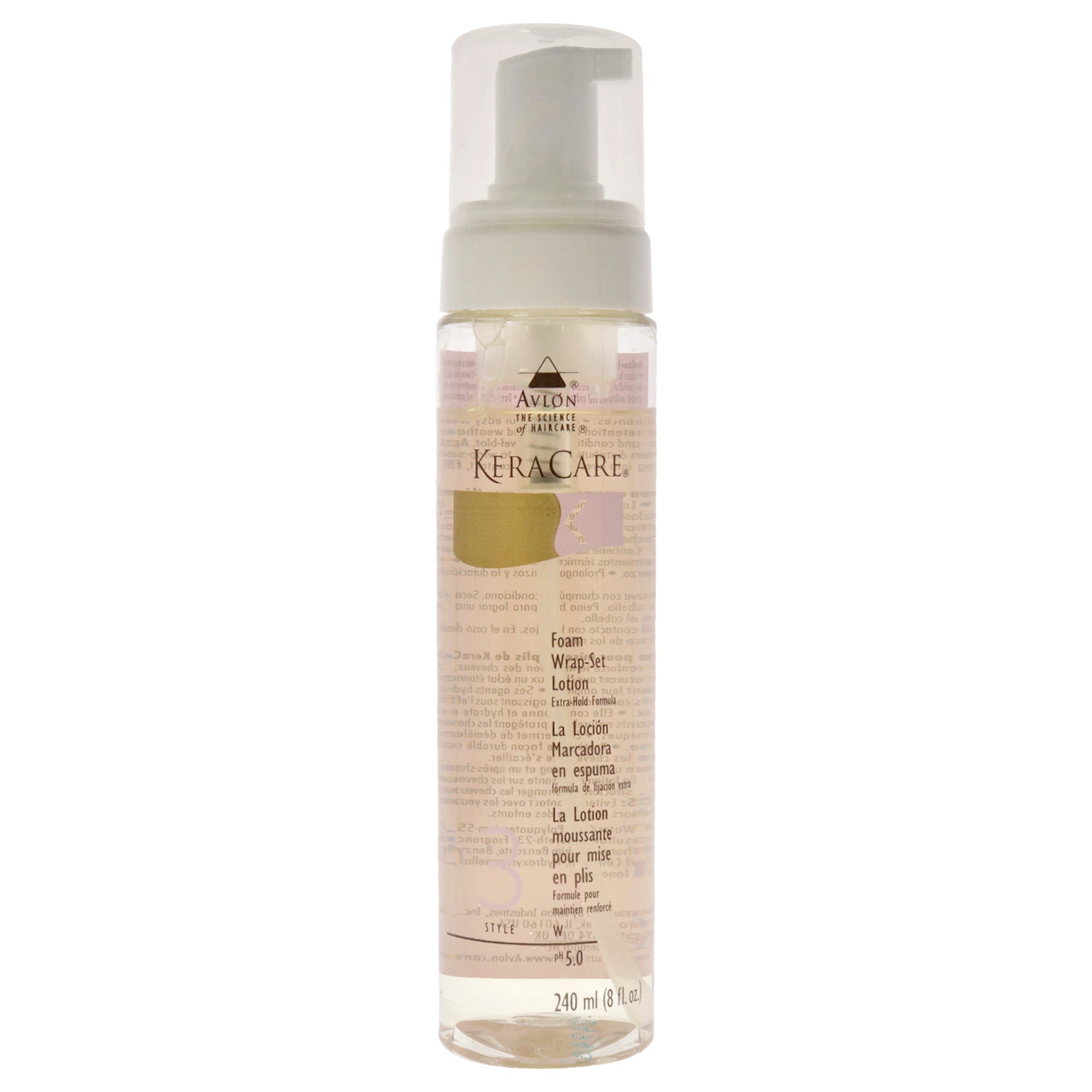 KeraCare Foam Wrap-Set Lotion Extra Hold Formula by Avlon for Unisex - 8 oz Lotion
