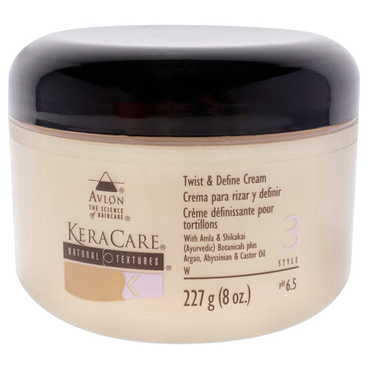 KeraCare Natural Textures Twist and Define Cream 8 oz Cream