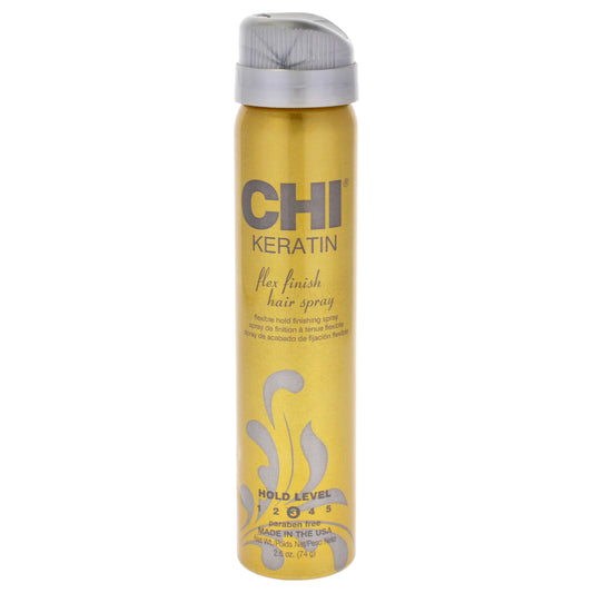 Keratin Flex Finish Hair Spray by CHI for Unisex - 2.6 oz Hair Spray