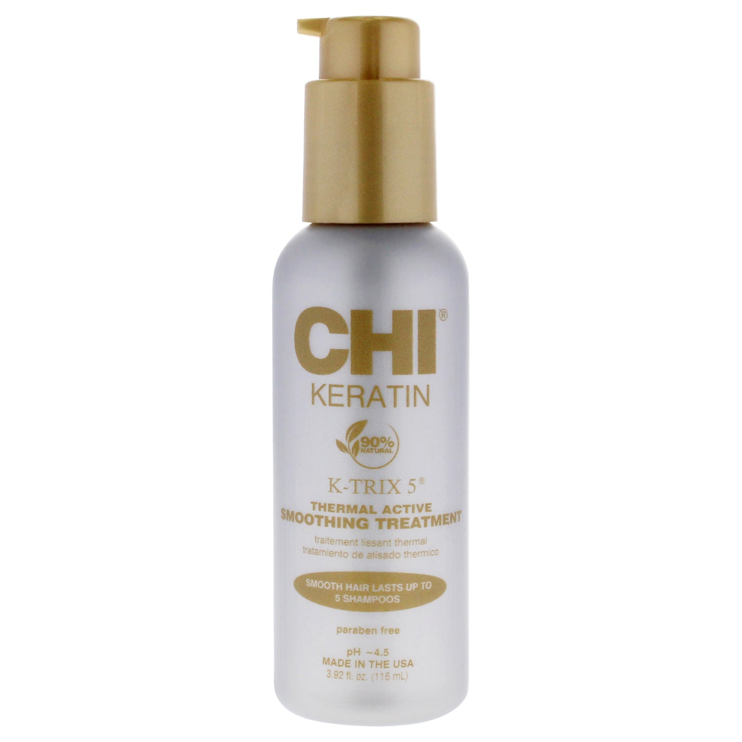 Keratin K-Trix 5 Smoothing Treatment by CHI for Unisex - 3.92 oz Treatment