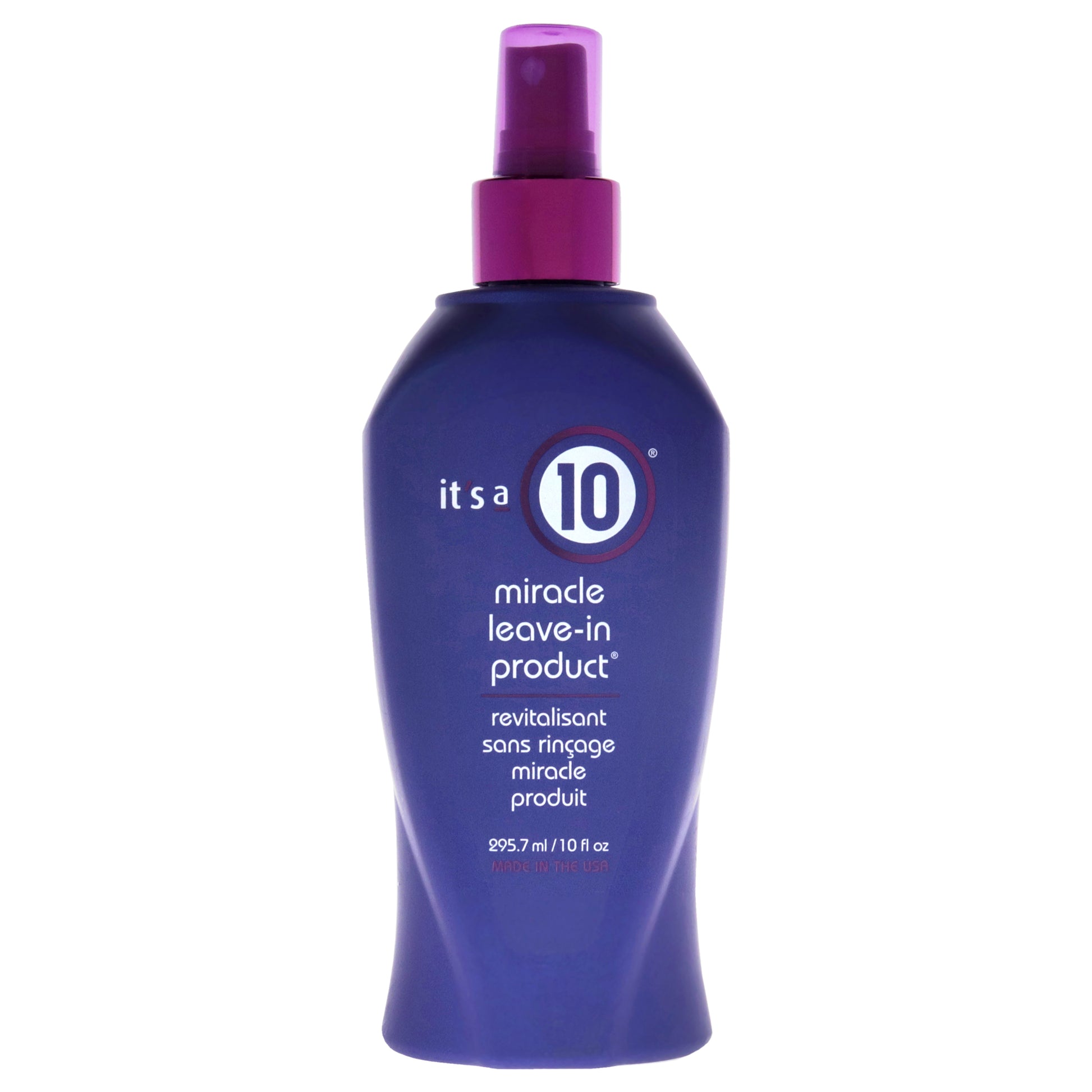 Miracle Leave In Product by Its A 10 for Unisex - 10 oz Hair Spray