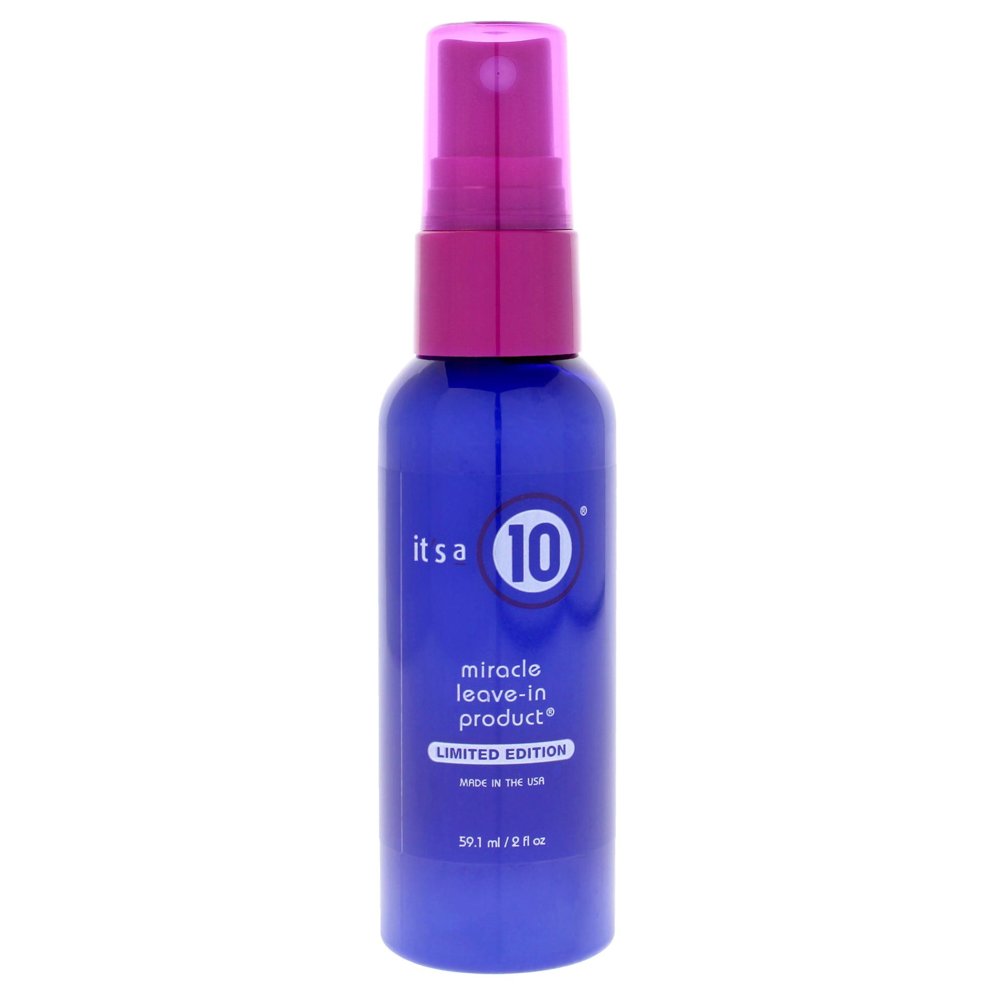 Miracle Leave In Product by Its A 10 for Unisex - 2 oz Hair Spray