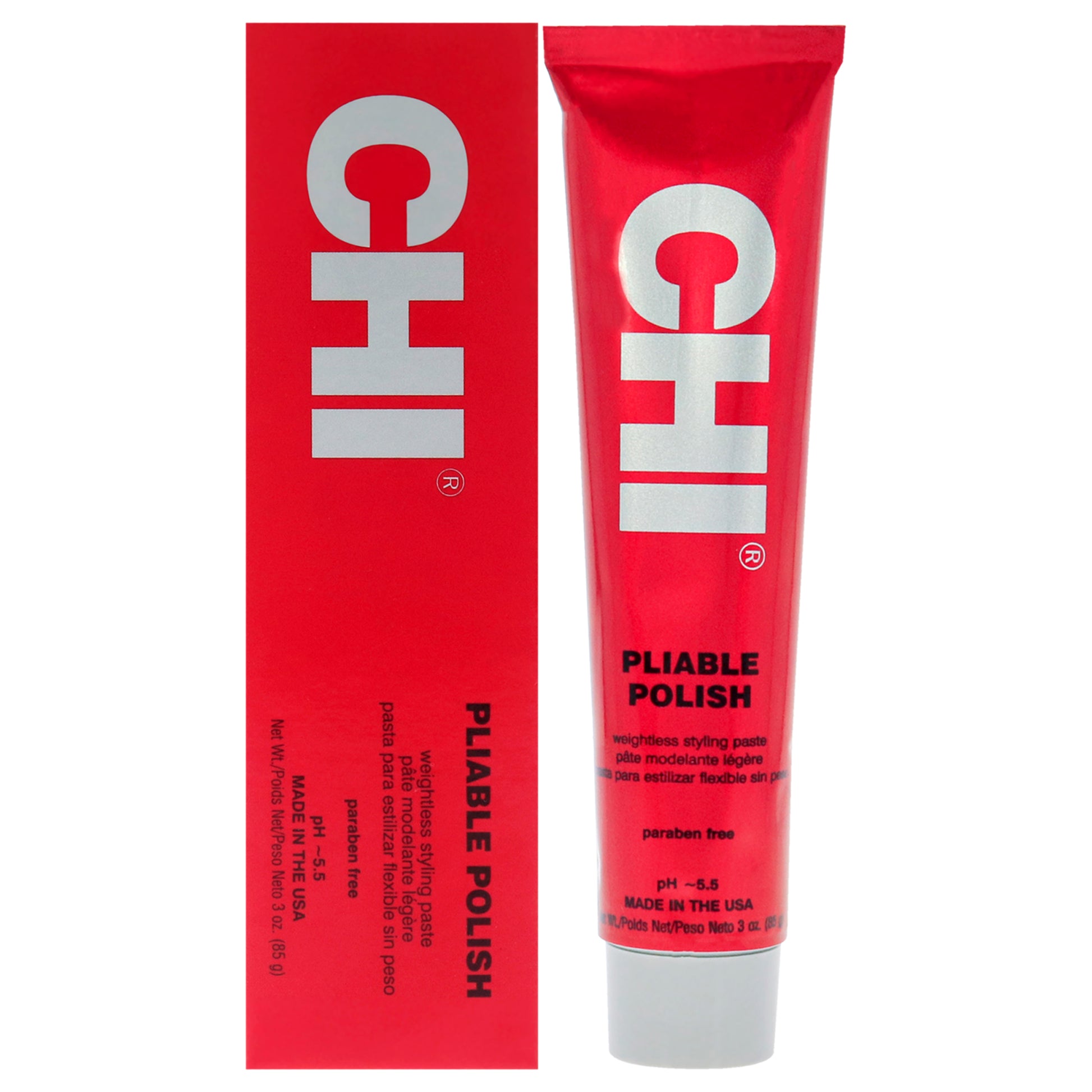 Pliable Polish Weightless Styling Paste by CHI for Unisex - 3 oz Paste