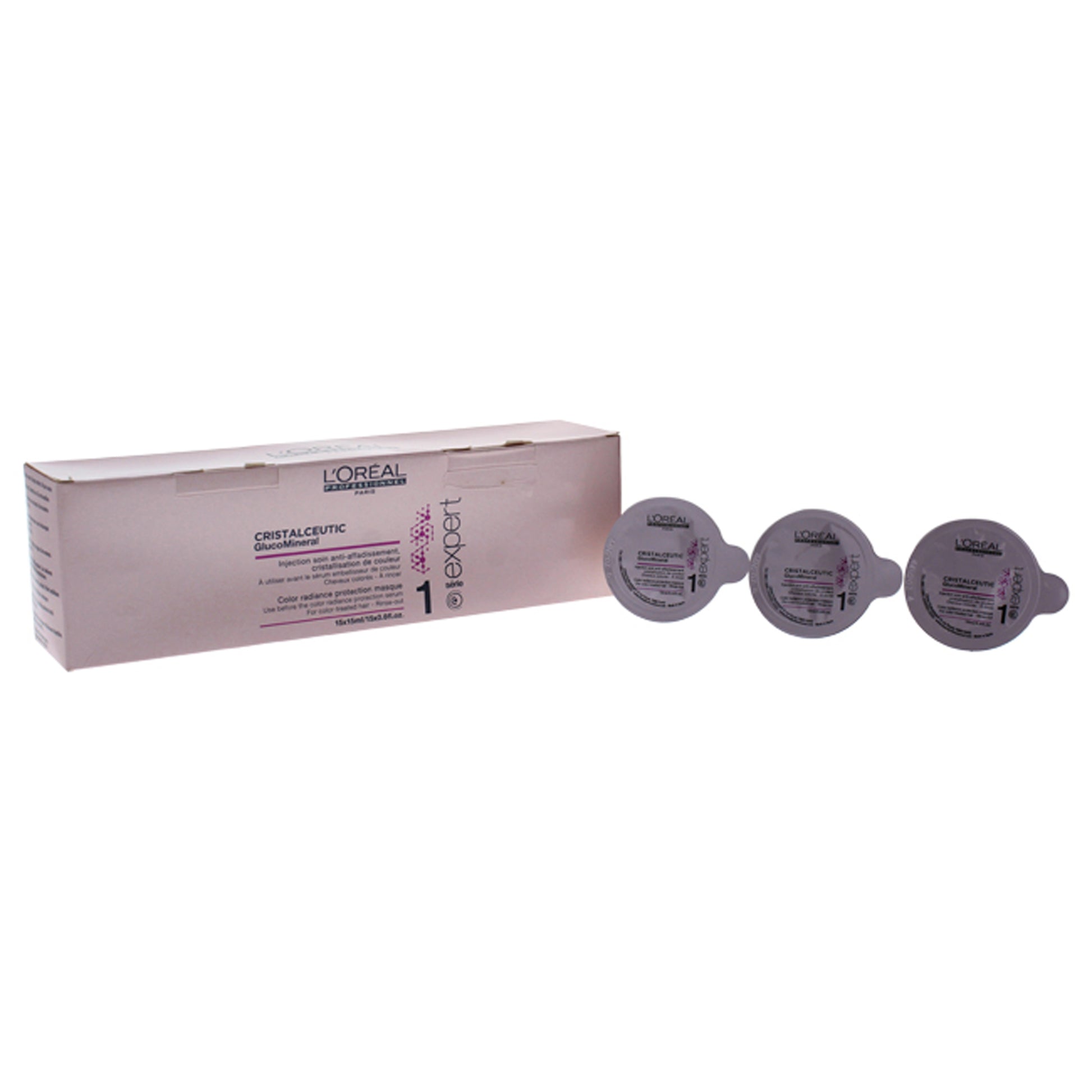 Serie Expert Cristalceutic GlucoMineral Masque by LOreal Paris for Unisex - 15 x 0.6 oz Masque