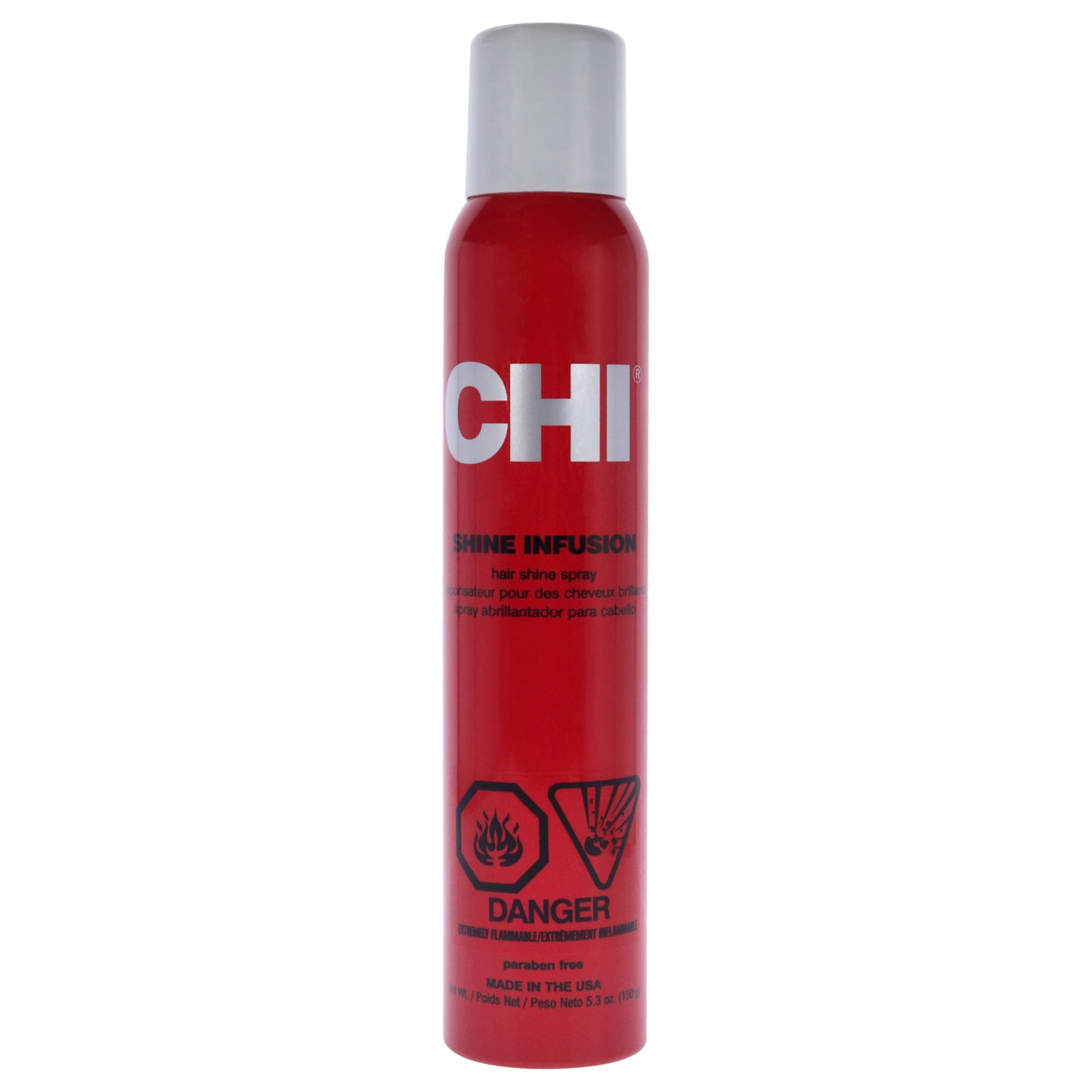 Shine Infusion Spray by CHI for Unisex - 5.3 oz Hair Spray