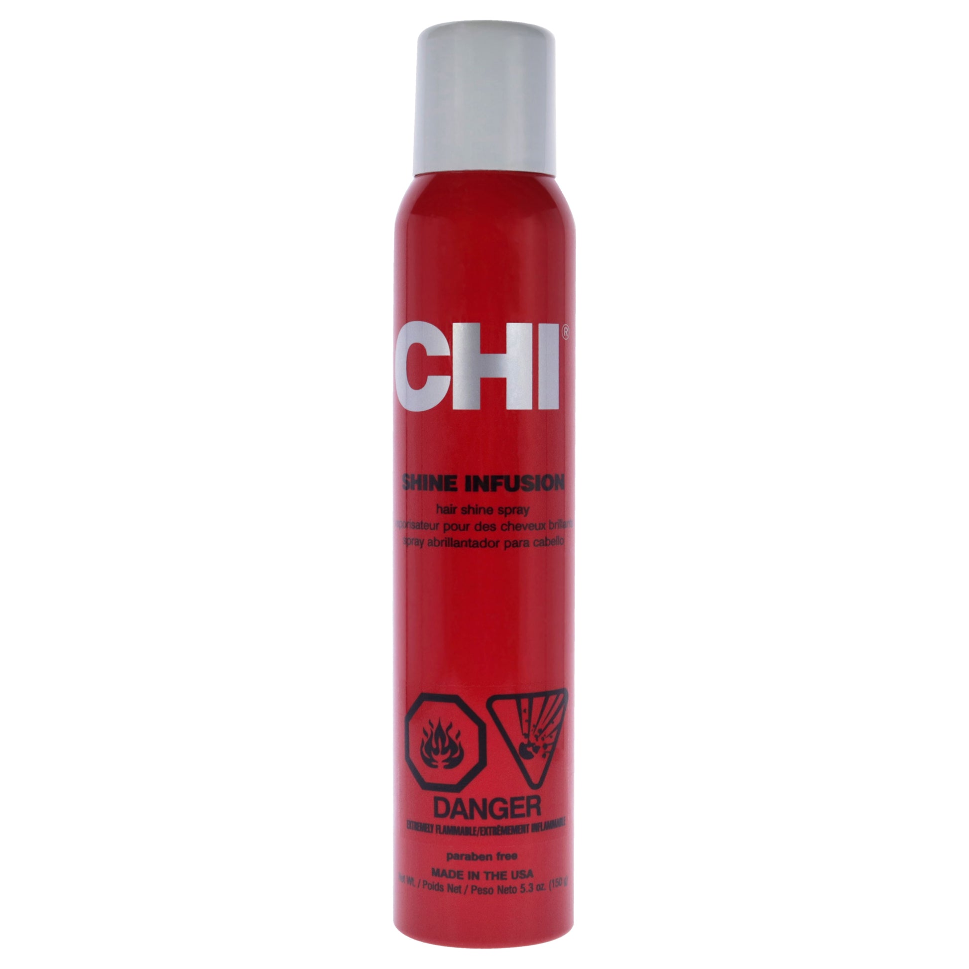 Shine Infusion Spray by CHI for Unisex - 5.3 oz Hair Spray