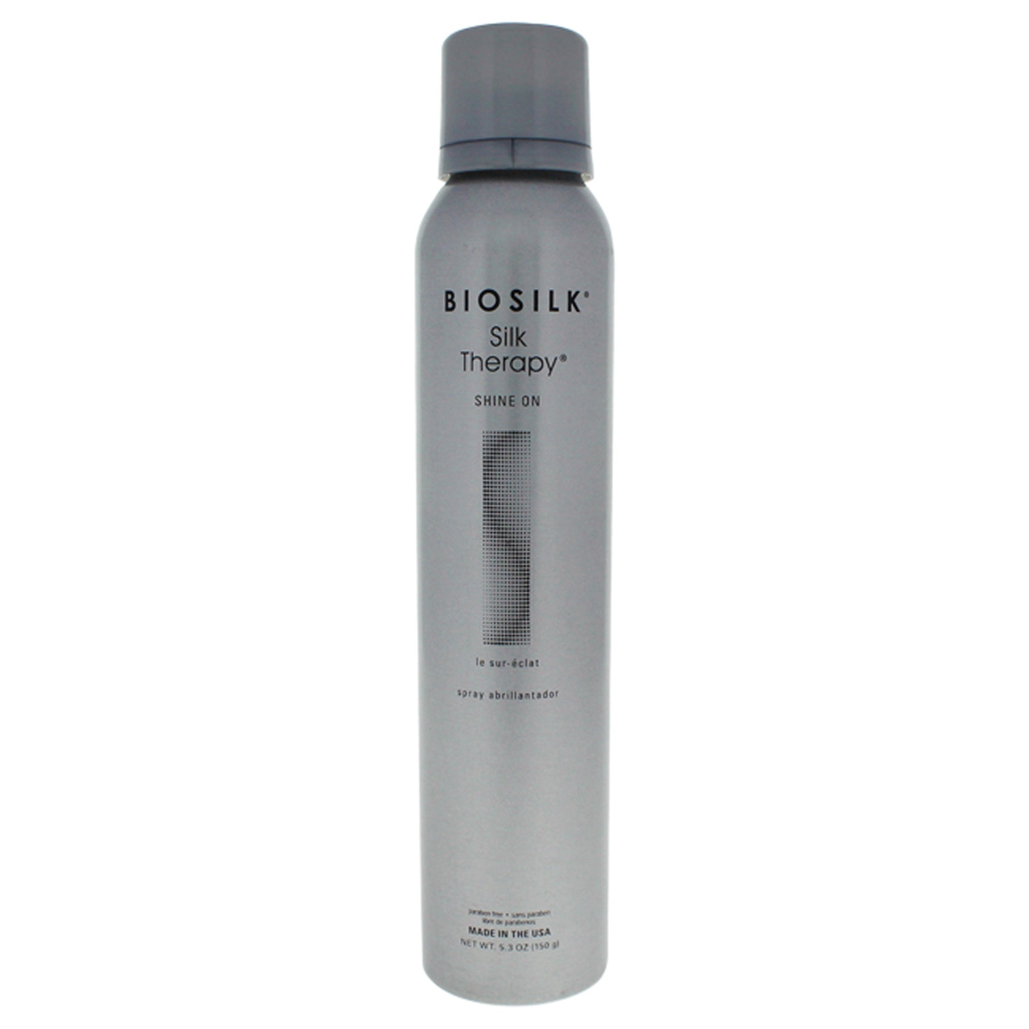 Silk Therapy Shine On by Biosilk for Unisex - 5.3 oz Hair Spray