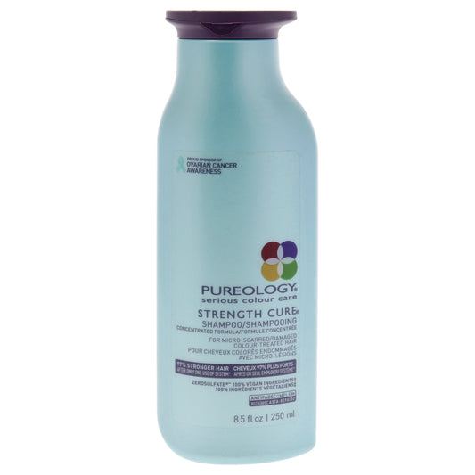 Strength Cure Shampoo by Pureology for Unisex - 8.5 oz Shampoo