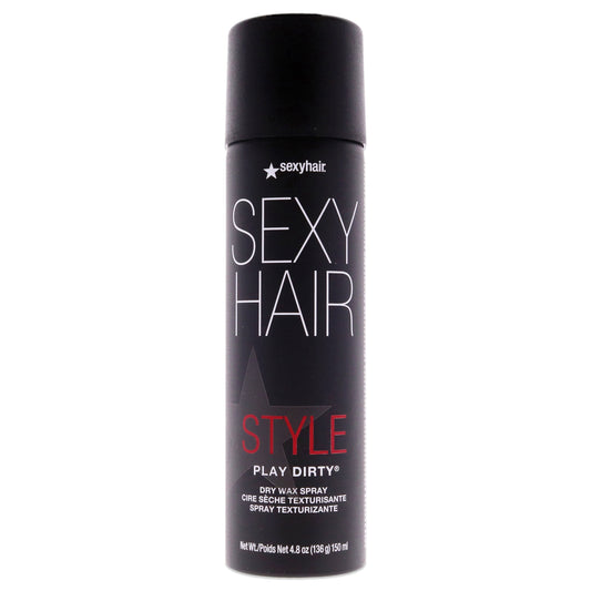 Style Sexy Hair Play Dirty Dry Wax Spray by Sexy Hair for Unisex - 4.8 oz Spray